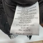 Verty Black Party Dress with Sequins & Fringed Hem Spaghetti Straps 1920’s Flapper LBD Photo 6