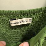 Abercrombie & Fitch Ruffle Sleeve Tiered Poplin Maxi Dress Photo 2