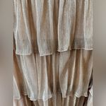 A loves A  Metallic Chiffon Bodre skirt Photo 3