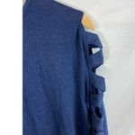 NWT by&by Cutout sleeve Top and Necklace XL Blue Size undefined Photo 4