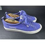 Cariuma OCA Low Pantone Very Peri Canvas Contrast Thread Sneaker Size 11,5W Purple Photo 3