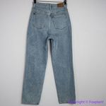 Madewell NEW  Baggy Straight Jeans in Earlhurst Wash: Ripped‎ Edition, 25 Photo 10