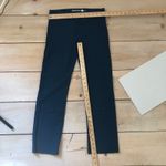 Betabrand  EUC Women's Dress Yoga Pants Straight Crop Ponte Career Blue Petite S Photo 5