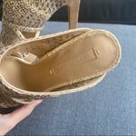 BCBG Max Azria Galinac Peep Toe Leather Mules size 9 Photo 2