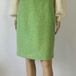 CLICK Vintage Kiwi Suede Front Slit High Photo 0