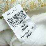 VEILED Randa Ruched Maxi Dress Honey Floral Sz XS NWT Yellow Photo 10