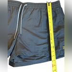 LL Bean Black Active Shorts Swim Shorts Pull On Elastic Waist Womens Size XL Photo 5