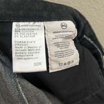 AG Adriano Goldschmied  Women's Jodi Crop Jeans Black Size 30 US 10 Photo 8