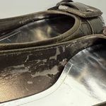 Franco Sorto Women’s green gold metallic flat L Chord size 9.5 Photo 8