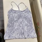 Lululemon Power Pose white and grey tank top Photo 3