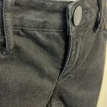 Free People  Black Vertical Textured Straight 5 Pocket Button/ZipUp Jeans-Size 29 Photo 6