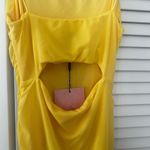 Hello Molly  Vibrant Yellow ruched Mini Dress Photo 3