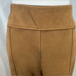 Soho Apparel caramel faux suede pants size medium XL Photo 1