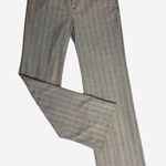 Dana Buchman  Womens Size 10‎ Dress Pants Plaid Brown High Rise Str Leg Career Photo 0