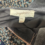 Mystree Dress Patchwork Velvet front Fall boho peasant gypsy festival sz M Photo 6