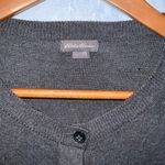 Eddie Bauer Lightweight Gray Button Front Sweater Casual Cardigan Business XS Photo 1