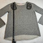 Romeo + Juliet Couture Embellished Shoulder Relaxed Fit Sweatshirt Size Small Photo 6