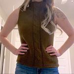 Caslon Cable Knit Mock Neck Sweater Vest, Size Small Photo 0