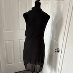 Bar III Bar lll NWT Black Mesh Bodycon Mini Dress Photo 1