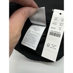 J.Crew NWT Scrunchie Knotted Scoop Neck Black Textured Bikini Top Sz 3X Photo 8