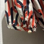 Banana Republic Chain Link Silk Print Dress Photo 4