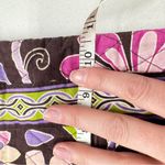 Vera Bradley  Brown Pink Paisley Canvas Crossbody Handbag Bag Purse Casual Photo 8