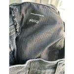 7 For All Mankind Womens Size 25 Black Gothic Grunge Denim Skinny Leg Jeans Photo 2