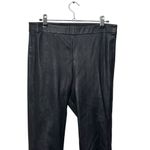 Theory  Adbelle L2 Black Lamb Leather Skinny Pants Women’s Size 8 High Rise Photo 3
