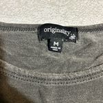 Custom Motorcycles Gray Cropped T Photo 3