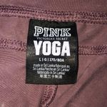 PINK by Victoria secret acid washed cotton campus drawstring yoga pants Sz Lg Photo 5