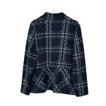 Habitat  Cotton Lux Knit Swing Jacket-Plaid Women's,size L, Photo 4