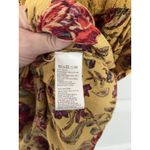 Urban Outfitters  Yellow Floral Crochet Flowy Mini Dress Size XS Boho Cottage Photo 7