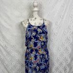 Verse Floral Paisley Blue Maxi Dress Size M Size M Photo 5