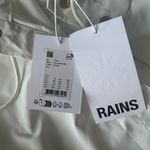 RAINS rain jacket White Size L Photo 5