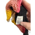 By Together  Striped Knit Oversized Poncho Sweater Women L Cream Multi Color Photo 6