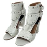 Laurence Dacade Rush Star Studded Quilted Bootie Sandal size FR36.5/ US 5.5 White Photo 14