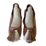 PIA MIA Dark Pink Tassel Espadrilles Loafers, Size 38 or 7.5 Photo 1