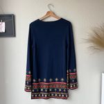 Camilla ‎ Jacquard Bamboo Knit Relaxed Tunic Sweater in Costume Party Size XS Photo 6