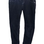 Free People WOMENS BLACK CORDUROY STRAIGHT LEG PANTS Photo 0