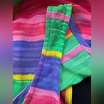 Show Me Your Mumu  Semi-Sheer Multicolored Cropped Tank Top Photo 5