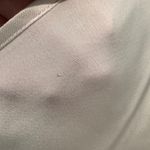 H&M Womens White Satin V Neck Camisole Top Tank Shirt Size Medium Photo 4