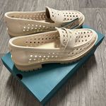 Toms  Cara Leather Embossed Platform Loafer Photo 2