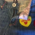 TEENIE WEENIE Embellished Patches Blue Jean Capris EUC 6 Rare HTF Photo 7