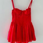 House Of CB Pietra Red Mini Dress L+ Photo 5