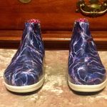 Alegria Climatease Blue Lightning Side Zip Boots  $130 EUC 10.5 Photo 2