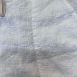 Johnny Was ‎ white linen pants with embroidered pattern size large Photo 3