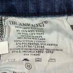 BLANK NYC  Crop Girlfriend Embellished Jeans - Blue - 25 Photo 10