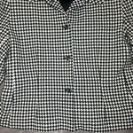 Rena Rowan  Black and White Houndstooth Blazer Photo 2