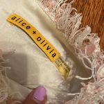 Alice + Olivia  Pink Tweed Sparkle Dress Photo 2