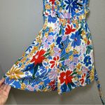 Sugar Lips Floral Multicolor Ojai Honey Surplice Romper women’s small boho summer Photo 4